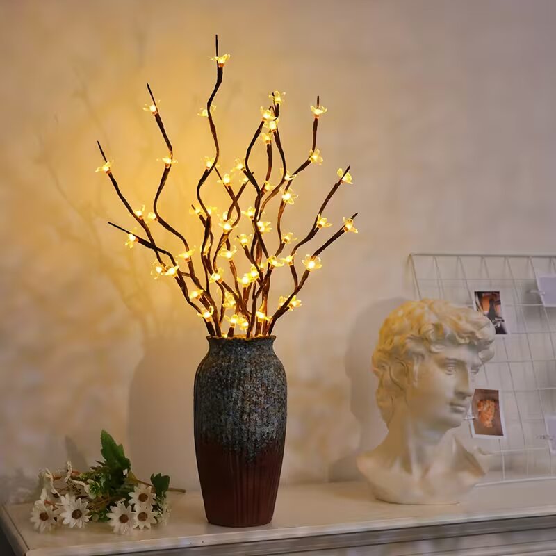 Vase Decor - 1/2PC 20LED Kersenbloesem Boomtak Verlichting Binnen