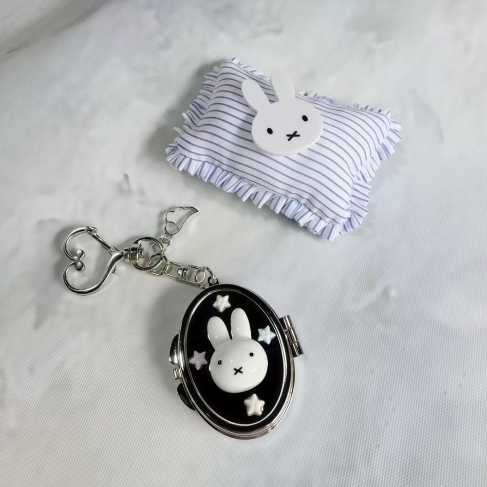 Decorative Mirror - Kawaii Miffy Make-upspiegel Creativiteit Y2k Metalen