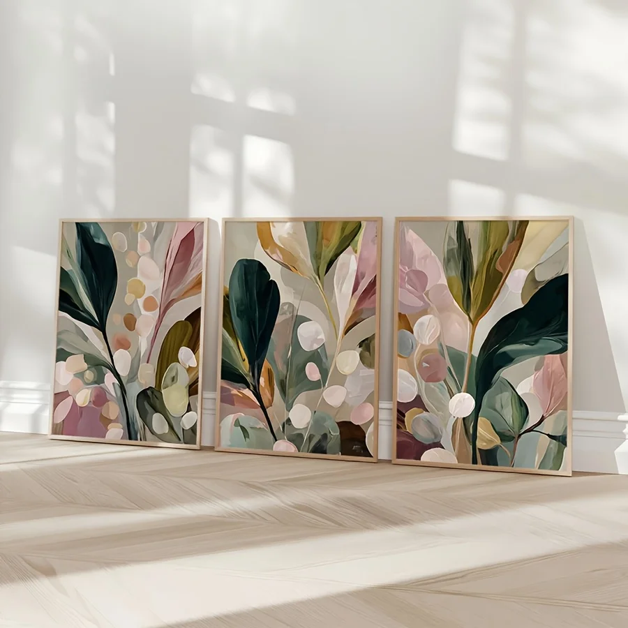 Groot formaat, 3-delige set, b - Abstract Canvas Set recensie en prijs