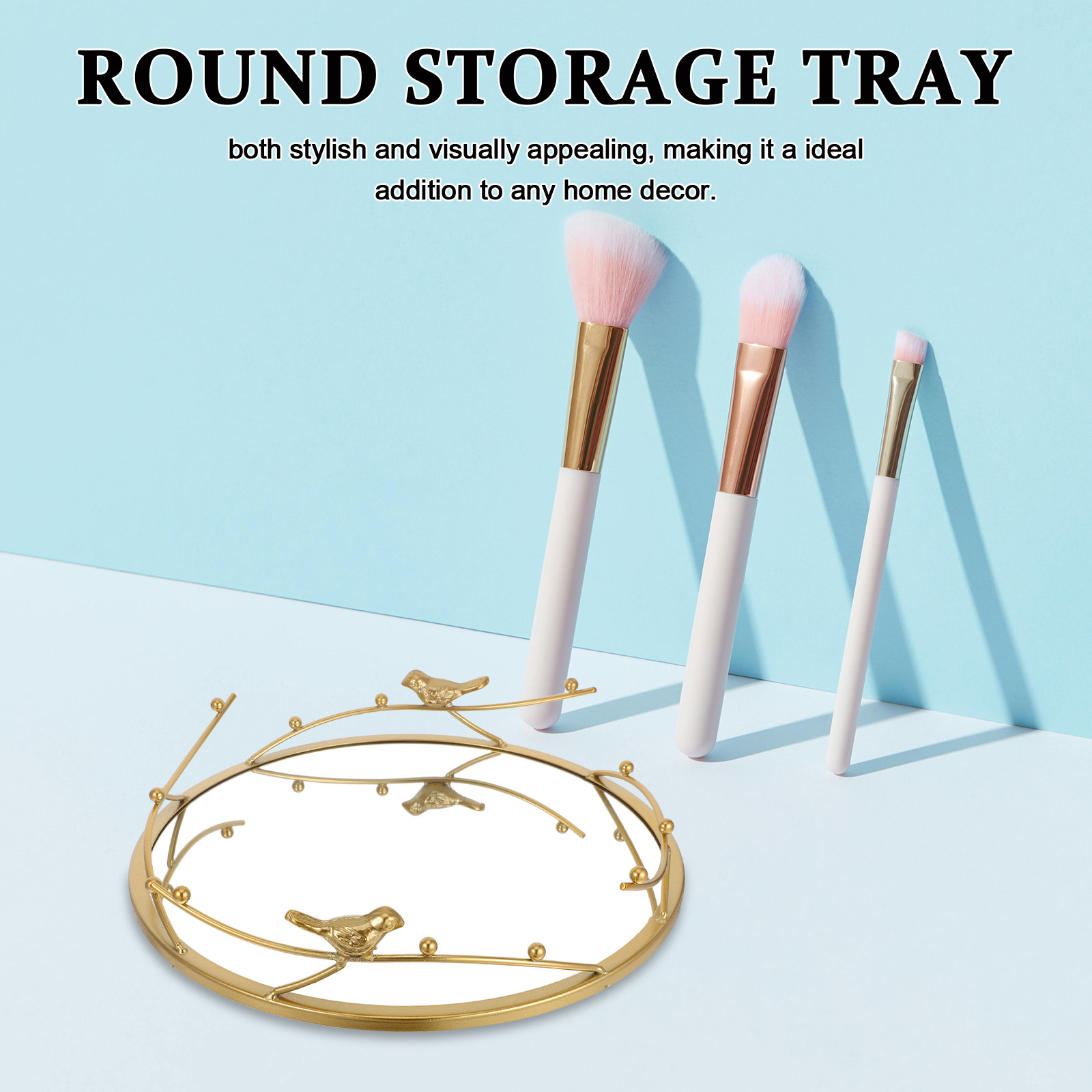Gouden spiegelende sieradensch - Decorative Mirror recensie en prijs