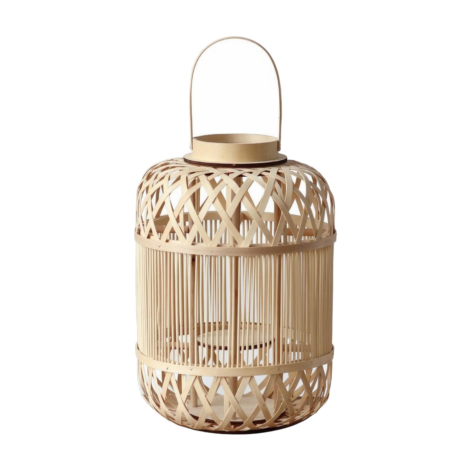 Decoratieve bamboelantaarn voo - Candle Holder Decor recensie en prijs