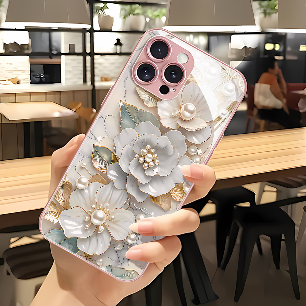 Roze Bloemen Gehard Glas Telef - Vase Decor recensie en prijs