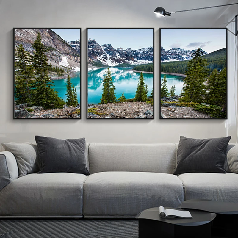 3 stks/set Natuurlijke Bosland - Abstract Canvas Set recensie en prijs