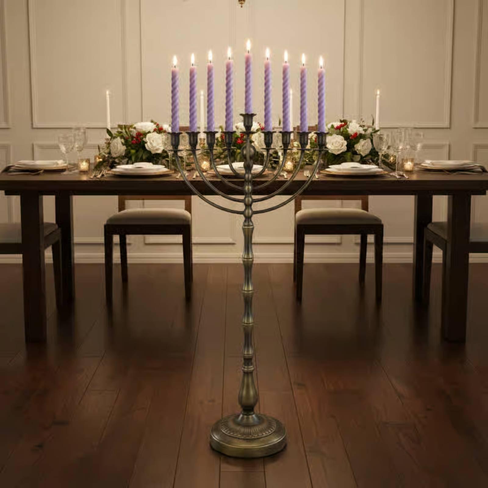 Hoge bronzen kandelaar, vloers - Candle Holder Decor recensie en prijs