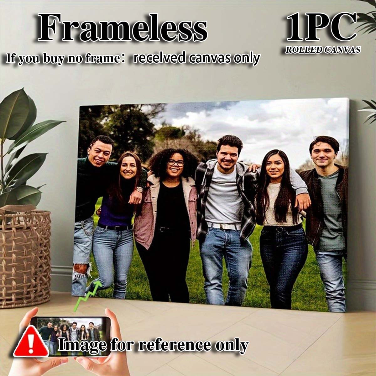 Gepersonaliseerde 2D-fotocanva - Picture Frame recensie en prijs