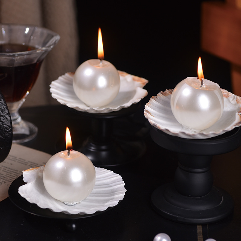 Elegante parelkaarsen met sche - Candle Holder Decor recensie en prijs