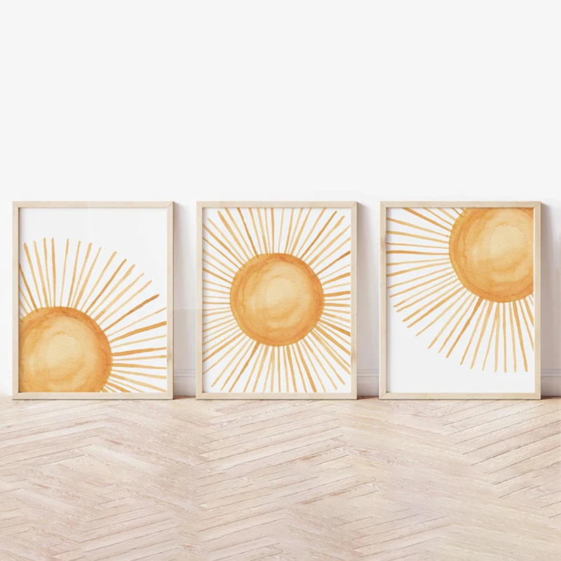 3-delige set frameloze canvas  - Abstract Canvas Set recensie en prijs