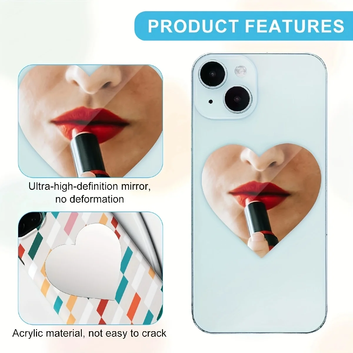 2 stuks telefoonstickers met s - Decorative Mirror recensie en prijs