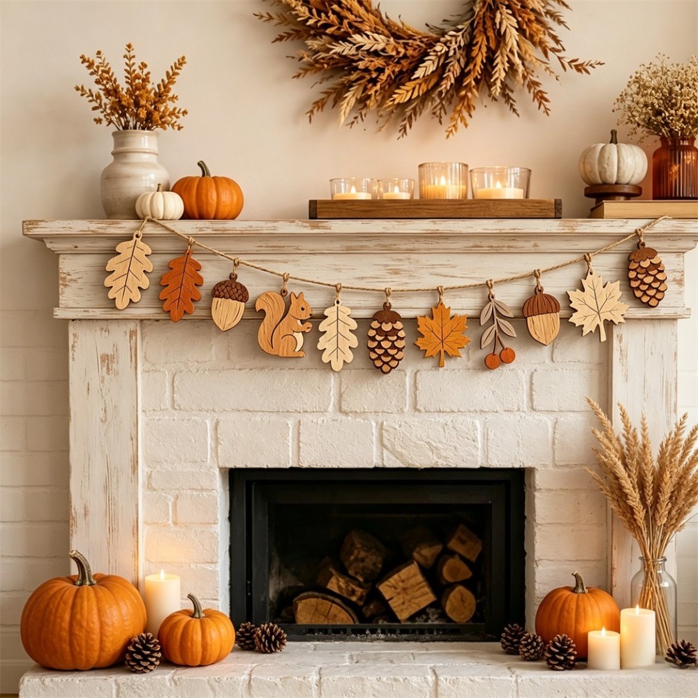 11 stuks 2D platte Thanksgivin - Wall Art recensie en prijs